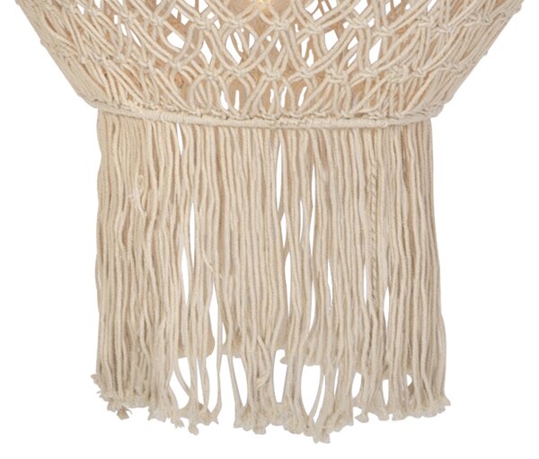 Macrame tienidlo prírodné 90 cm