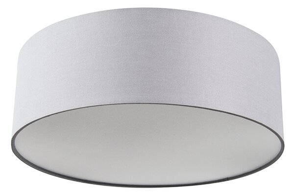 Stropné svietidlo sivé 30 cm vrátane LED - Drum LED
