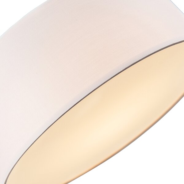 Stropné svietidlo ružové 40 cm vrátane LED - Drum LED