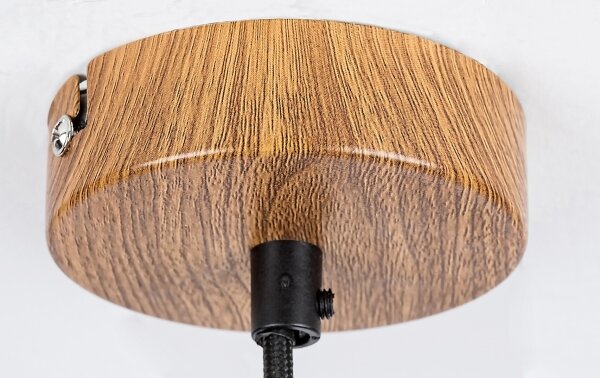 Rabalux 72141 - Luster na lanku TANNO 1xE27/25W/230V dub