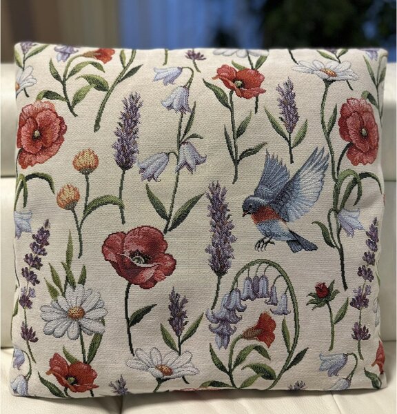 Gobelínová obliečka na vankúš Eden 1229A Farba Viacfarebná Rozmery 42x42 cm