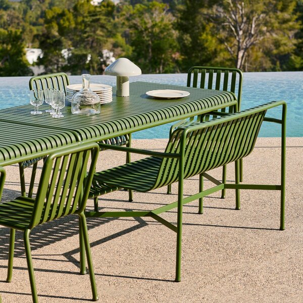 Záhradný stôl Palissade, Olive, 82 x 90 – HAY