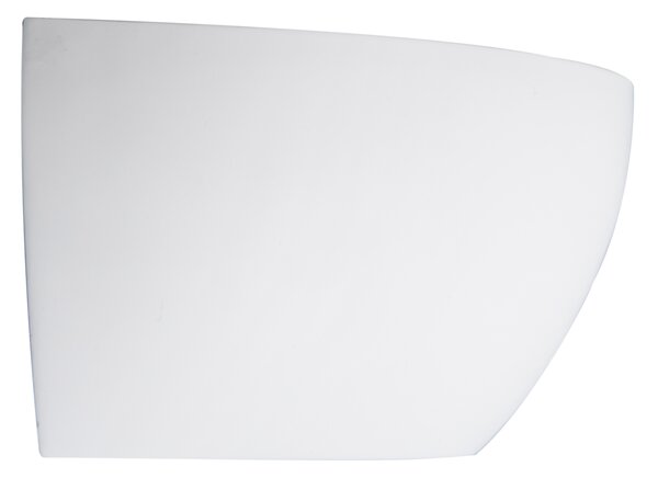 Moderná nástenná lampa biela - Hiske