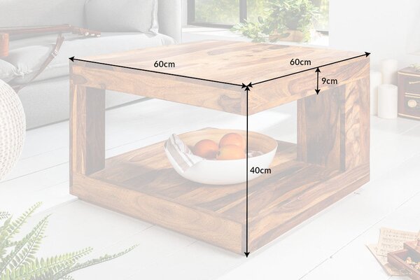 Konferenčný stolík GIANT M 60x60cm palisander
