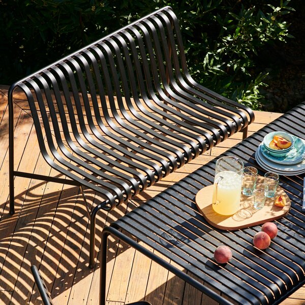 Záhradná lavica Palissade Dining, Anthracite – HAY