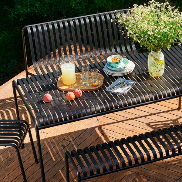 Záhradná lavica Palissade Dining, Anthracite – HAY