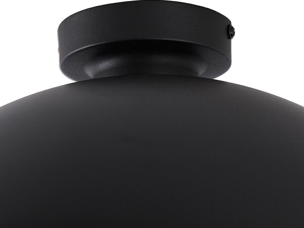 Stropná lampa čierna so zlatom 42 cm nastaviteľná - Magnax