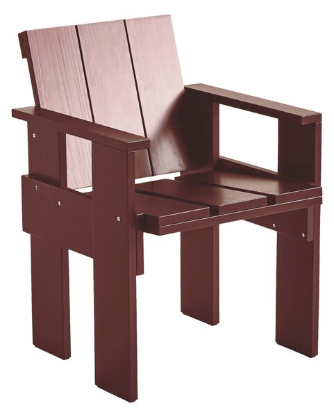 Záhradná stolička Crate Dining, Iron Red – HAY