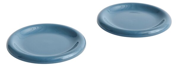 Súprava tanierov Barro Ø18, Dark Blue, 2ks – HAY