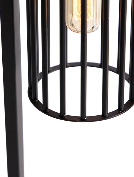 Moderná stolná lampa čierna - Balenco Wazo
