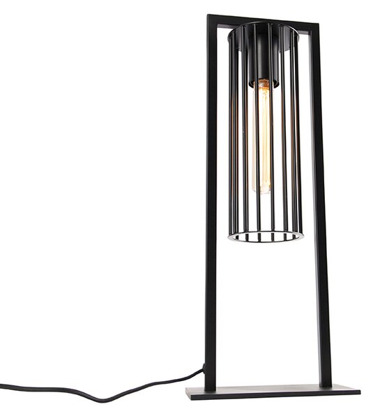 Moderná stolná lampa čierna - Balenco Wazo