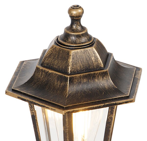 Vonkajšia lampa starožitné zlato 42 cm IP44 - New Haven