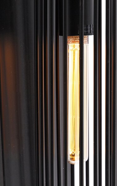 Moderná nástenná lampa čierna - Balenco Wazo