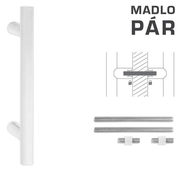 FT - MADLO kód K00 Ø 25 mm UN pár 200 mm, Ø 25 mm, 300 mm