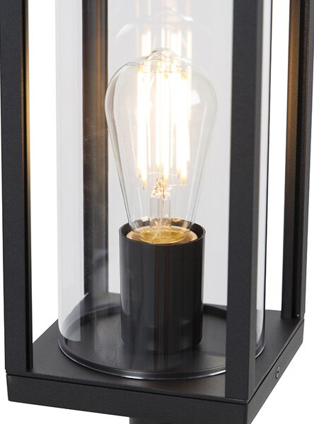 Priemyselná vonkajšia stojaca lampa čierna 100 cm IP44 - Charlois