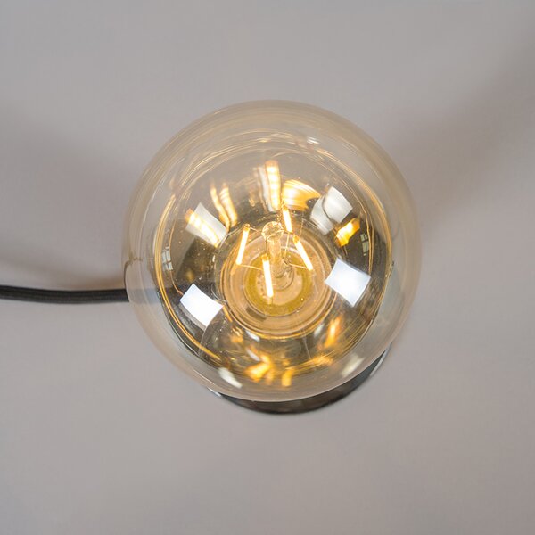 Moderná stolná lampa chróm - Facil