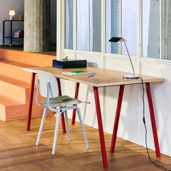 Stôl Loop Stand, Oak / Black, 180 x 88 cm – HAY