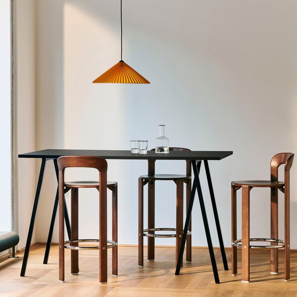 Stôl Loop Stand High, Oak / Black, 200 x 93 cm – HAY