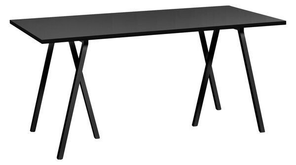 Stôl Loop Stand, Black, 180 x 88 cm – HAY