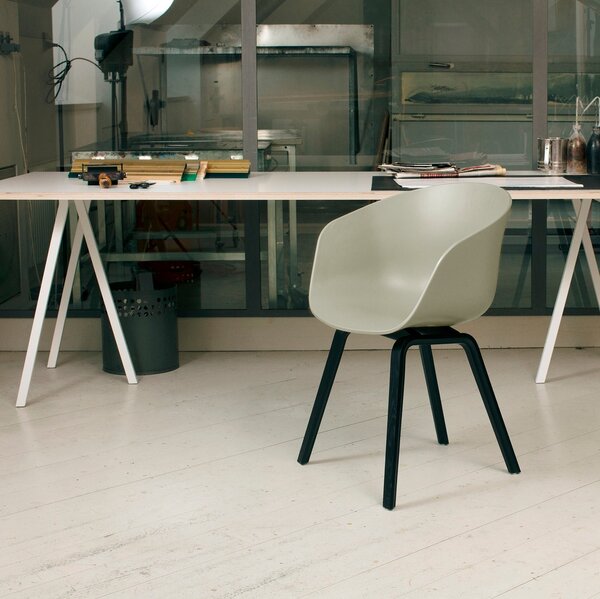 Stôl Loop Stand High, Oak / Black, 200 x 93 cm – HAY