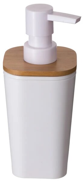 Dávkovač na mydlo NATUREO 200 ml, biely
