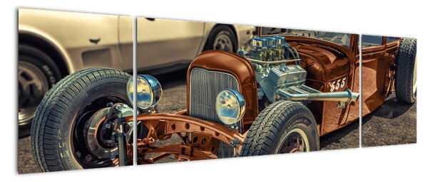 Obraz historického auta (Obraz 170x50cm)