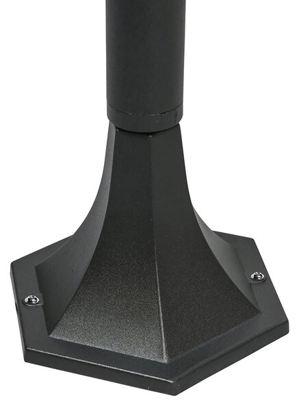 Klasická vonkajšia stojaca lampa čierna 170 cm IP44 - New Orleans 1