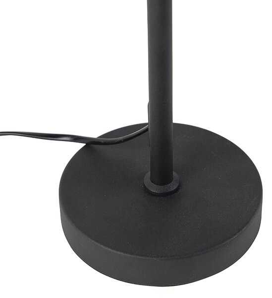 Stolná lampa čierna nastaviteľná - Parte