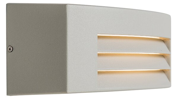 Moderná nástenná lampa sivá IP44 - Hurricane 1