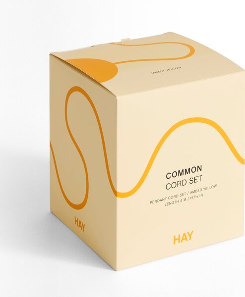 Sada pre stropnú inštaláciu svietidla Common, Clay White – HAY