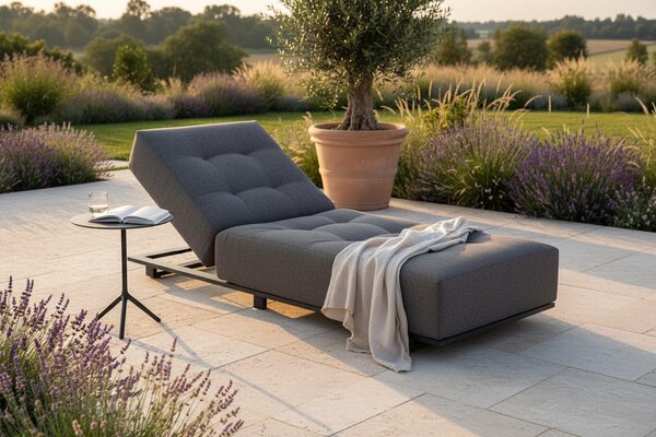 ZÁHRADNÉ LEŽADLO kov, textil Ambia Garden - Online Only záhrada, Online Only