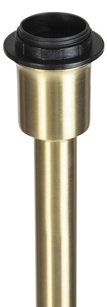Klasická stojaca lampa mosadz bez tienidla - Simplo