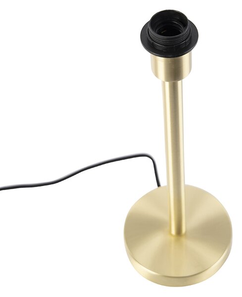 Klasická stolná lampa mosadz bez tienidla - Simplo