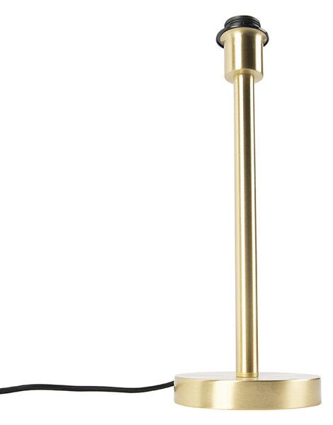 Klasická stolná lampa mosadz bez tienidla - Simplo