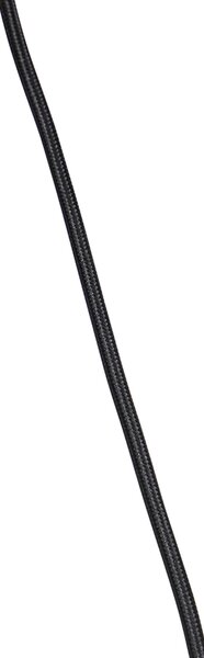 Závesné svietidlo s tienidlom z zamatu Peacock so zlatom 40 cm - Combi