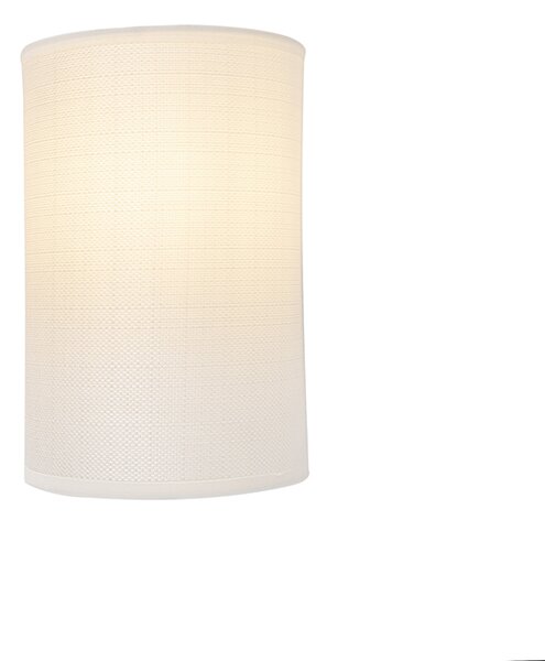 Moderná nástenná lampa biela - Simple Drum Jute