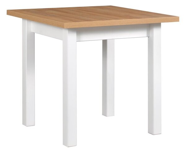 Jedálenský stôl Misha 8 (dub grandson + biela) (pre 4 až 6 osôb). Vlastná spoľahlivá doprava až k Vám domov. 1040811