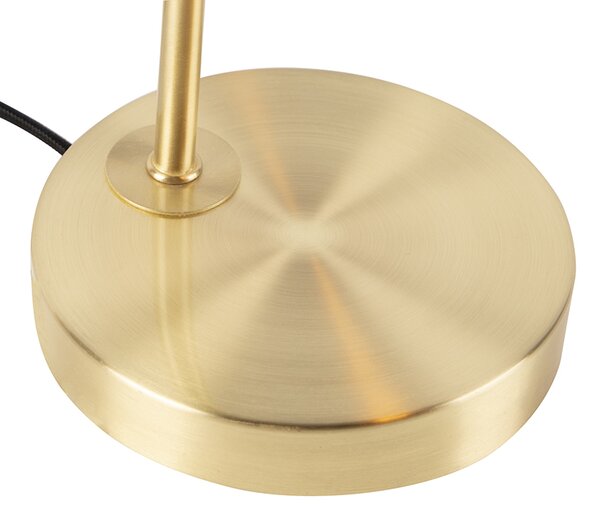 Stolná lampa v štýle Art Deco mosadz - Facil