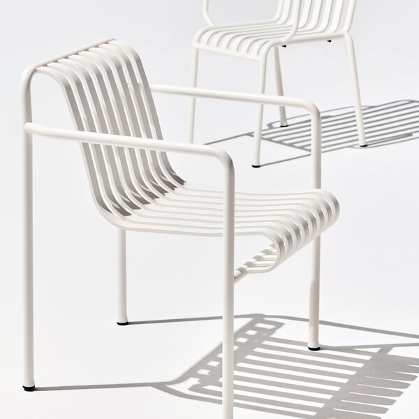 Záhradná lavica Palissade Dining, Cream White – HAY