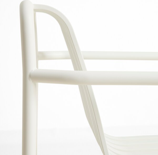 Záhradná lavica Palissade Dining, Cream White – HAY