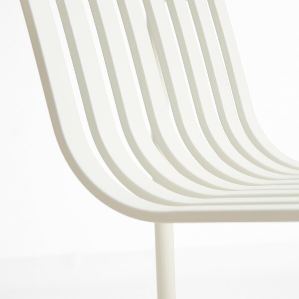 Záhradná lavica Palissade Dining, Cream White – HAY