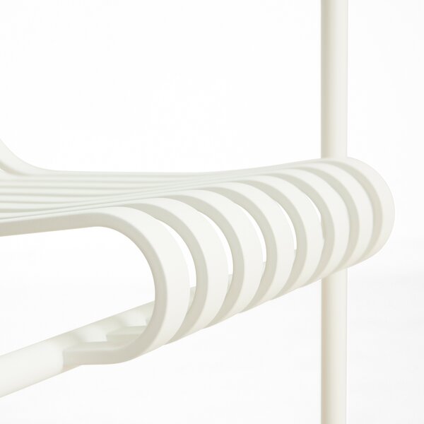 Záhradná lavica Palissade Dining, Cream White – HAY