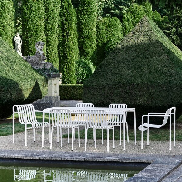 Záhradný stôl Palissade, Cream White, 170 x 90 – HAY