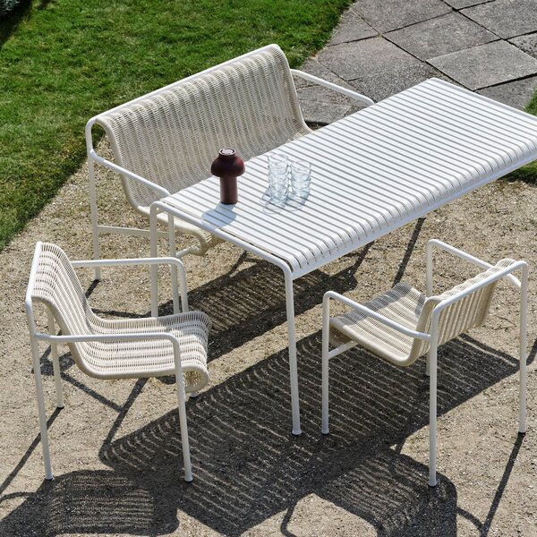 Záhradný stôl Palissade, Cream White, 170 x 90 – HAY
