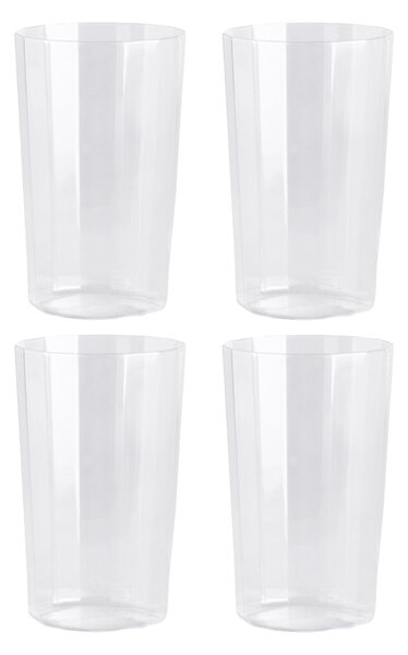 Poháre Angle, Large, sada 4 kusov – HAY