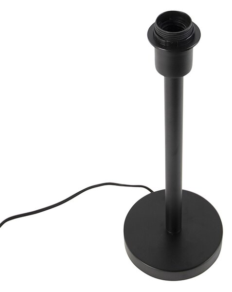 Moderná stolná lampa čierna bez tienidla - Simplo