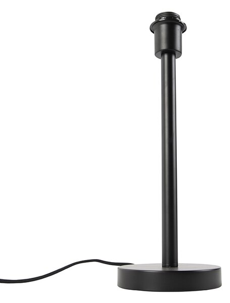 Moderná stolná lampa čierna bez tienidla - Simplo