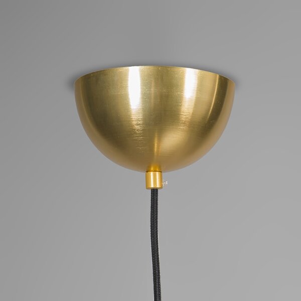 Závesné svietidlo v štýle Art Deco zlaté 50 cm - Slice