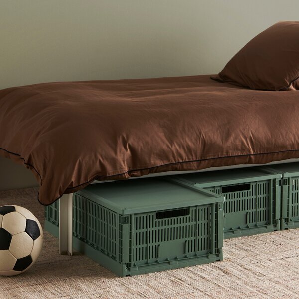 Úložné boxy Colour Crate, Mini, 2 kusy, Dark Green – HAY