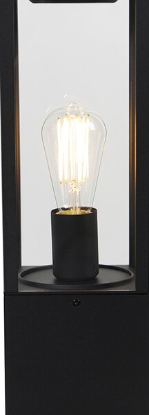 Priemyselná vonkajšia stojaca lampa čierna 80 cm IP44 - Charlois